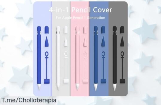 Descubre la funda protectora 4 en 1 para tu iPad, suave y colorida que cuida hasta de tu Apple Pencil Aprovecha este super chollo antes de que se agote, ¡compra ya!