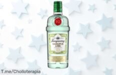 Descubre la ginebra Tanqueray Rangpur Lime, un sabor explosivo y festivo que hará brillar tus reuniones Aprovecha este ofertón único y compra tu botella ahora antes de que se acabe