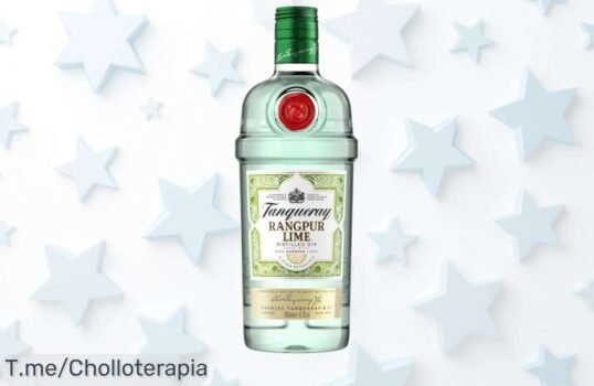 Descubre la ginebra Tanqueray Rangpur Lime, un sabor explosivo y festivo que hará brillar tus reuniones Aprovecha este ofertón único y compra tu botella ahora antes de que se acabe