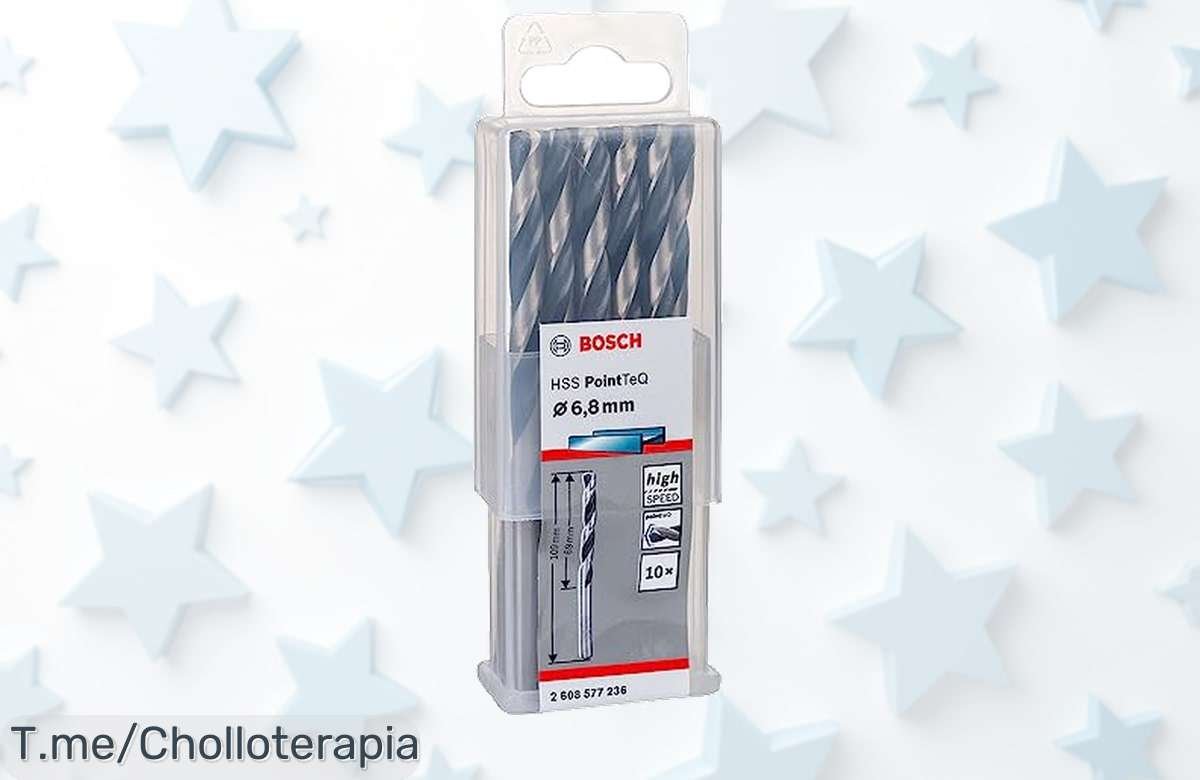 Descubre la herramienta de precisión jamás vista con su punta centradora que elimina desviaciones, ¡aprovecha este ofertón y compra ahora antes de que se agote!