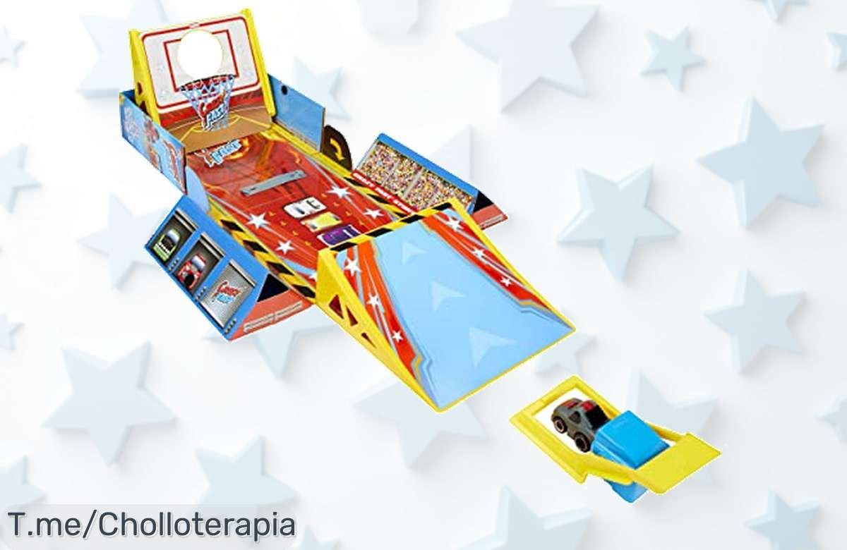 Descubre la locura de los coches Crazy Fast: ¡4 juegos en 1 que vuelan hasta 15m! No te pierdas este ofertón, hazte con el tuyo antes de que desaparezcan.