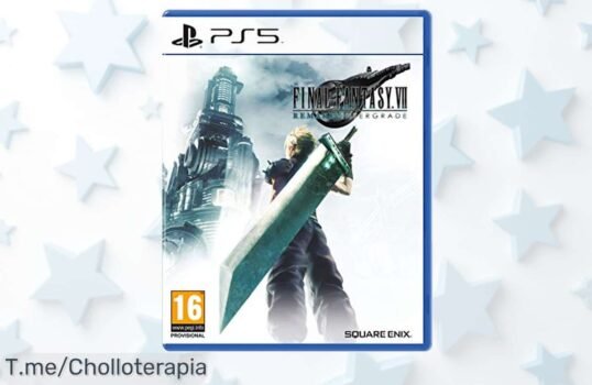 Descubre la magia de Final Fantasy VII Remake Intergrade PS5 con gráficos 4K y 60 FPS, ¡un super chollo que no puedes dejar escapar! ¡Compra ahora antes de que se agote!