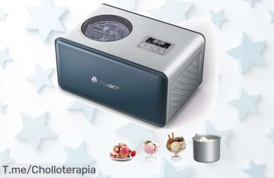 Descubre la máquina para hacer helados Aobosi, un super chollo que prepara delicias en 35 minutos y garantiza diversión ¡No esperes más, solo por tiempo limitado!