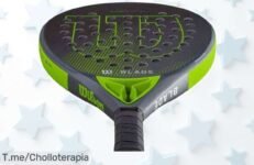 Descubre la pala Wilson Blade Pro V2 Verde: potencia y control en tus manos, ¡ofertón que vuela rápido! No dejes pasar esta oportunidad única y hazla tuya ya