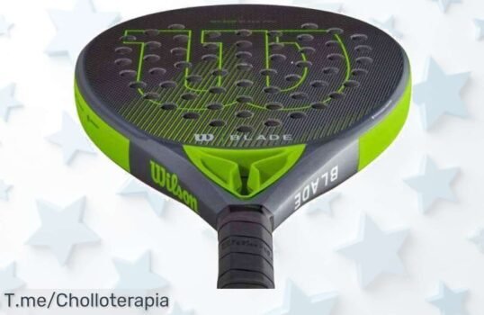 Descubre la pala Wilson Blade Pro V2 Verde: potencia y control en tus manos, ¡ofertón que vuela rápido! No dejes pasar esta oportunidad única y hazla tuya ya