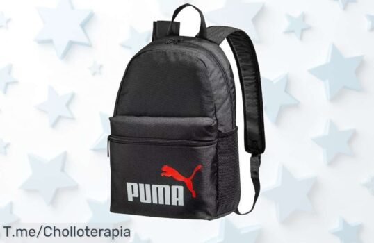 Descubre la super mochila PUMA Phase Unisex a un precio loco: estilo y funcionalidad para tus aventuras ¡No esperes más, llévatela antes de que se agote!