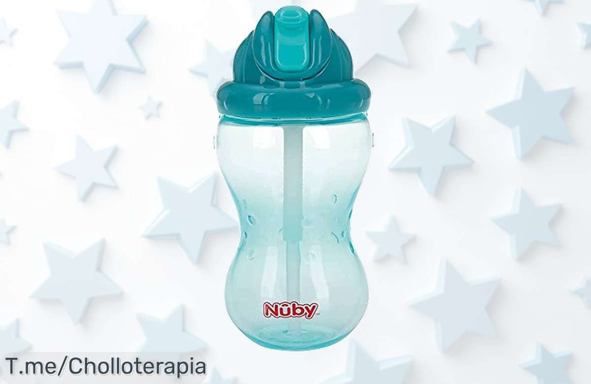 Descubre la taza FlipIt de Nuby, un super chollo que controla el flujo y hace que beber sea una aventura. ¡Aprovecha esta oferta única antes de que se agoten!