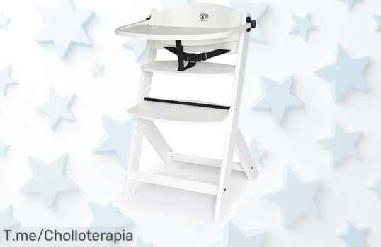 Descubre la trona Kinderkraft ENOCK: el super chollo evolutivo que garantiza seguridad total ¡Limpieza rápida y oferta limitada, no te quedes sin la tuya!