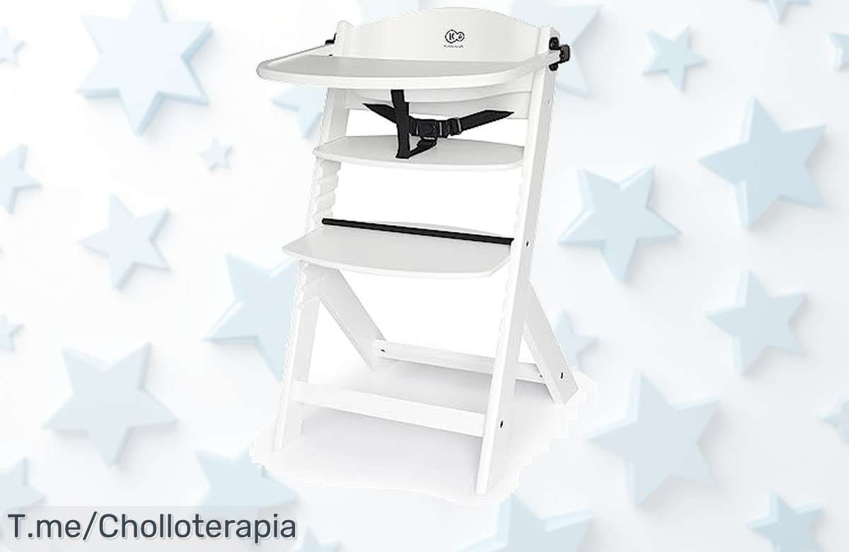Descubre la trona Kinderkraft ENOCK: el super chollo evolutivo que garantiza seguridad total. ¡Limpieza rápida y oferta limitada, no te quedes sin la tuya!