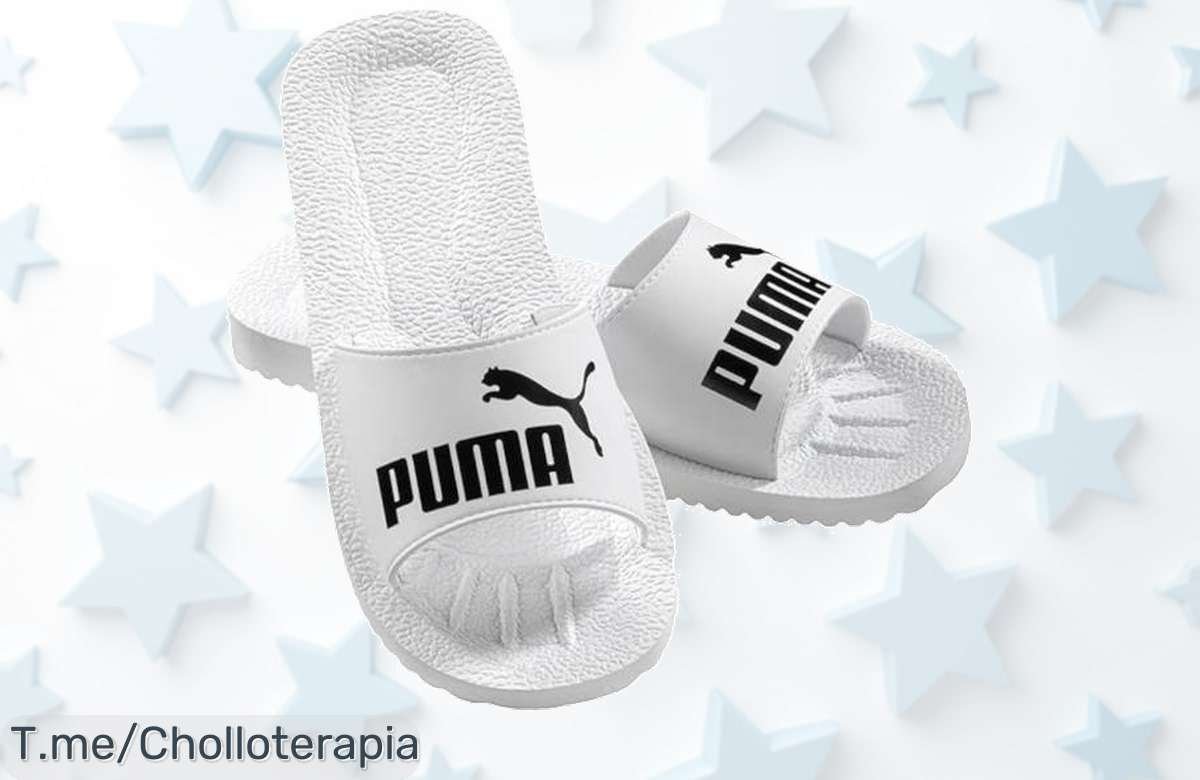 Descubre las PUMA PureCAT Slide, un super chollo con estilo fabuloso que no querrás perderte. ¡Haz tu compra ya y pisa fuerte antes de que se agoten!