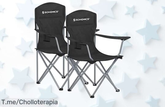 Descubre las Sillas de Camping Más Ligeras y Resistentes del Mercado: ¡Super Chollo para tus Salidas! Compra Ahora Antes de Que se Agoten, Esta Oferta Es Nunca Vista
