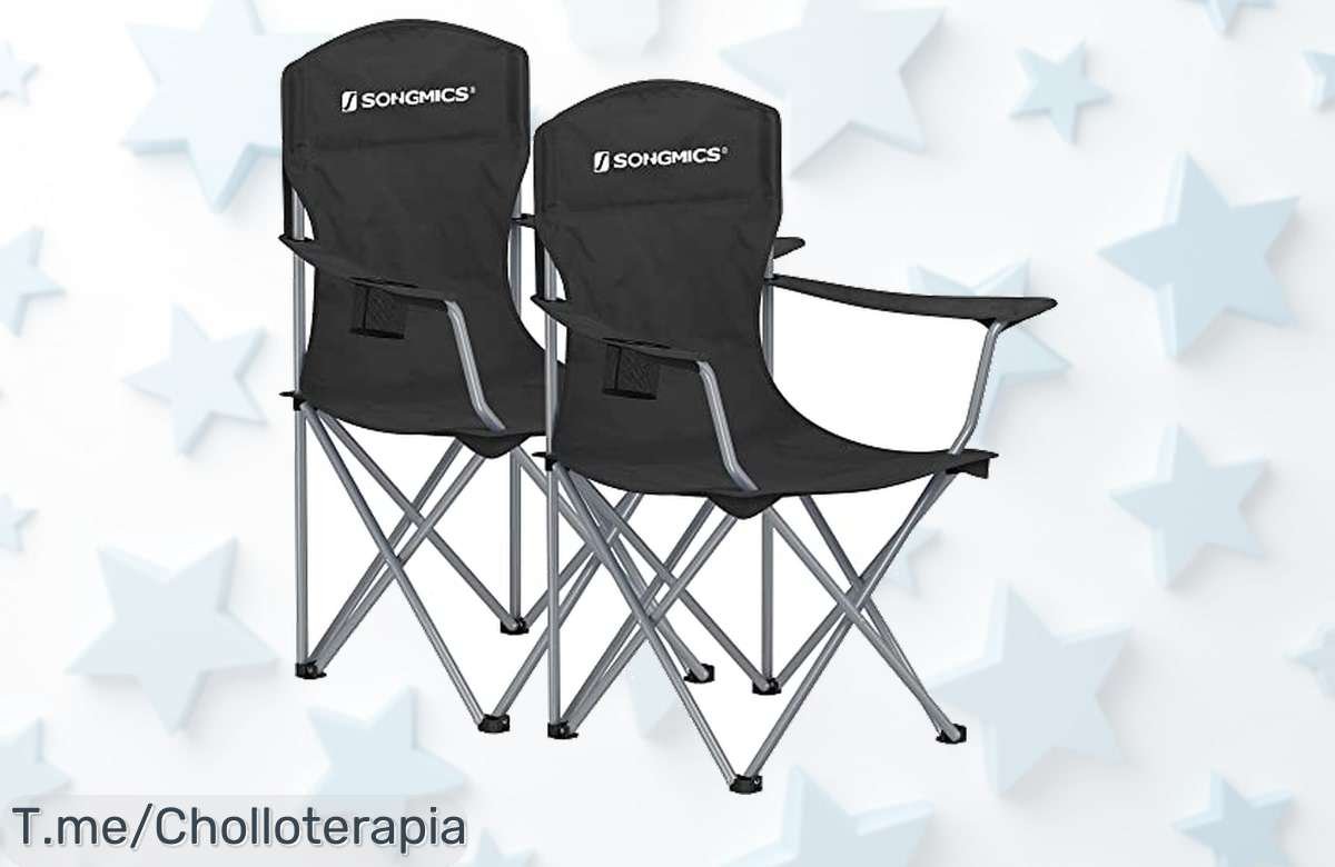 Descubre las Sillas de Camping Más Ligeras y Resistentes del Mercado: ¡Super Chollo para tus Salidas! Compra Ahora Antes de Que se Agoten, Esta Oferta Es Nunca Vista.