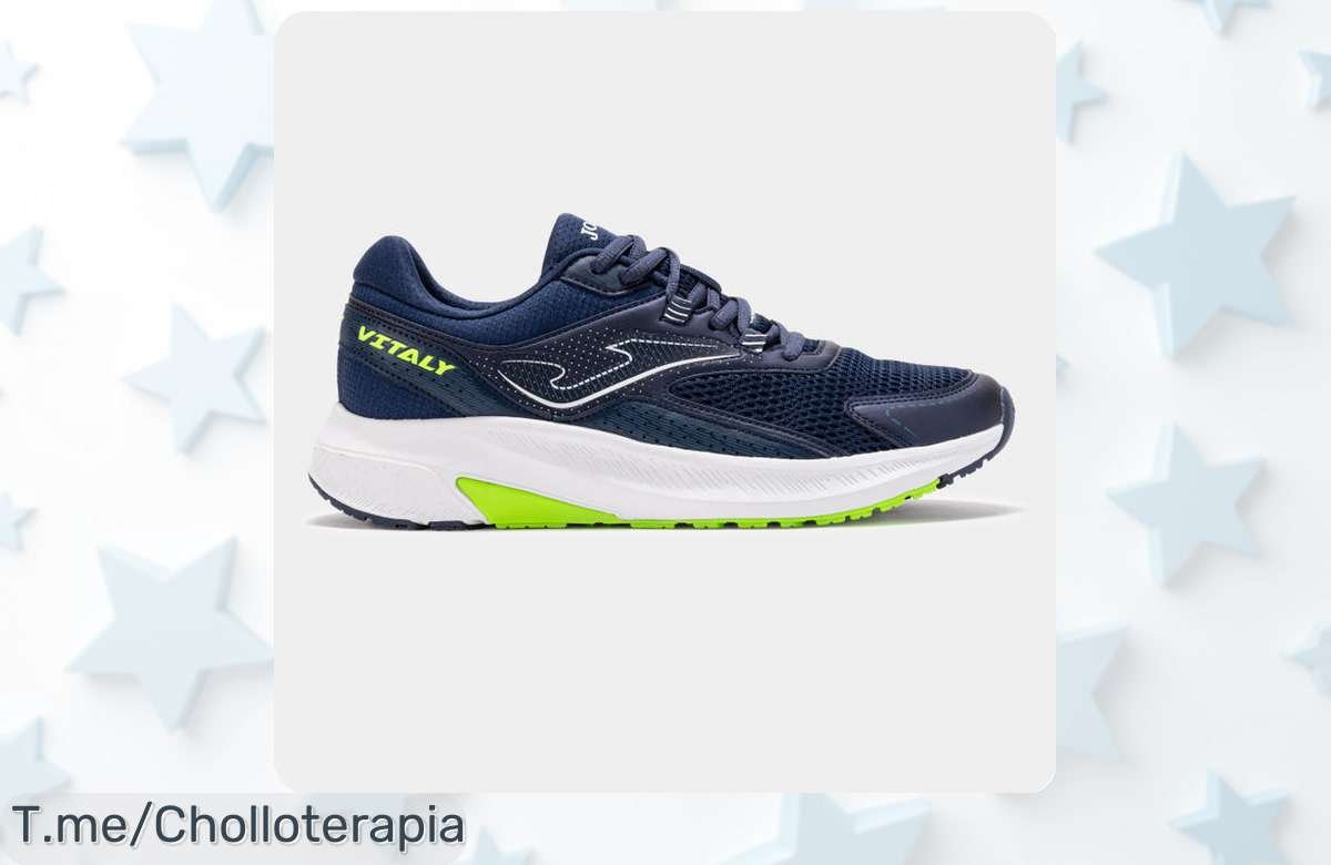 Descubre las Zapatillas Running Joma Vitaly 2503, un super chollo que te dará energía en cada paso. ¡Compra ya y no dejes escapar esta oferta increíble antes de que se agoten!