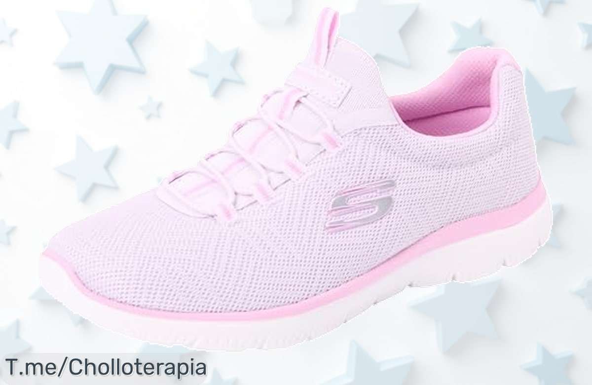 Descubre las Zapatillas Skechers Summits Lite en Lavanda a un precio loco: estilo único y frescura para tus días activos. ¡Aprovecha este ofertón antes de que se agoten!