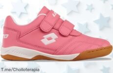 Descubre las increíbles Zapatillas LOTTO FR Pink White para peques: cierre de velcro ultrarrápido y ajuste perfecto ¡Super chollo limitado, corre antes que se agoten!