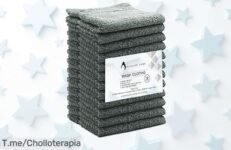 Descubre las toallas de rizo 100% algodón, suaves como un abrazo y perfectas para todos Super chollo: ¡hazte con ellas ahora o se te escapan!
