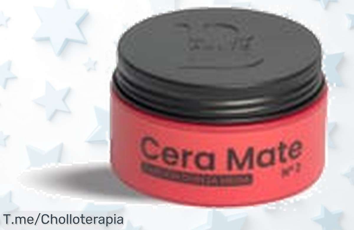 Deslumbra con tu cabello radiante gracias a la Cera Mate BELIZ N2, ¡ofertón nunca visto! Consigue un look espectacular que todos admirarán. ¡Compra ya antes de que se agote!