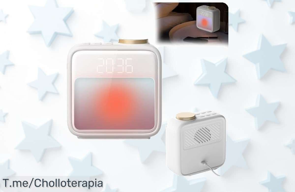 Despertador Con Luz Mágica: Sueños Profundos Y Colores Cálidos A Un Precio Loco. ¡Aprovecha Este Ofertón Único Antes De Que Se Agote!