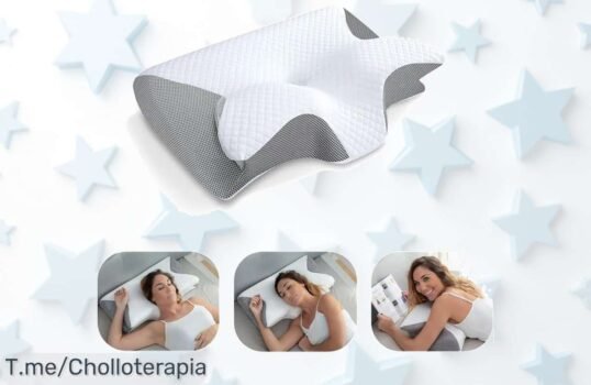 Despierta Sin Dolor Con La Almohada Cervical 2 En 1: Soporte Contorneado Y Ergonomía A Un Precio Loco, ¡No Te Pierdas Este Ofertón Antes Que Se Agote!