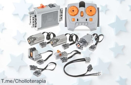 Despierta al inventor que llevas dentro con nuestro kit de motor 9 en 1 para Lego a un precio loco ¡Diversión garantizada! Aprovecha este ofertón y hazlo tuyo antes que se agote