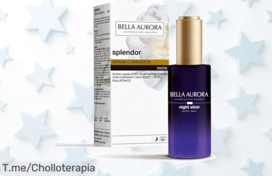 Despierta con una piel radiante y sin manchas: Bella Aurora es el sérum que ilumina y combate arrugas No dejes escapar este ofertón, ¡actúa ya antes de que se agote!