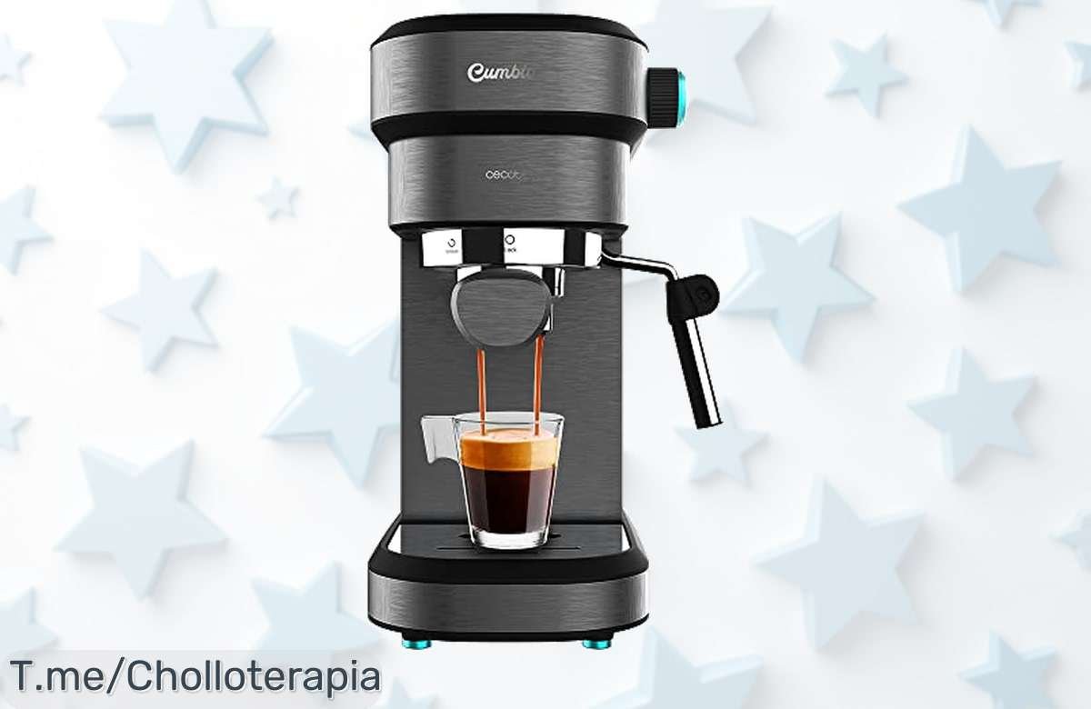 Despierta tus mañanas con la Cafetera Cecotec Cafelizzia 890 Dark y disfruta cafés perfectos al instante. ¡Aprovecha este ofertón antes de que se agote!