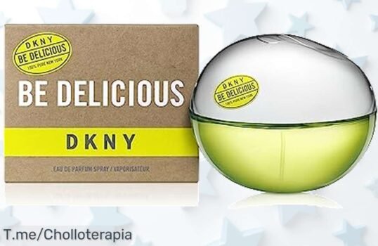 Despierta tus sentidos con DKNY Be Delicious, un super chollo de fragancia fresca que te hará brillar ¡No pierdas esta oportunidad única y cómpralo ya antes de que se agote!