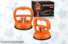 Devuelve el brillo a tu coche con estas ventosas para abolladuras, fácil de usar y sin dañar la pintura ¡Aprovecha este ofertón limitado y transforma tu carro ahora!