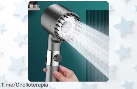 Dúchate como nunca con nuestro cabezal de alta presión, siente el masaje revitalizante y aprovecha este super chollo antes que se agote, ¡haz tu compra ya!
