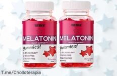 Duerme como un bebé con las gominolas de melatonina Weider, disfruta 60 gomitas deliciosas y renueva tus noches ¡Aprovecha este super chollo antes de que se agote!