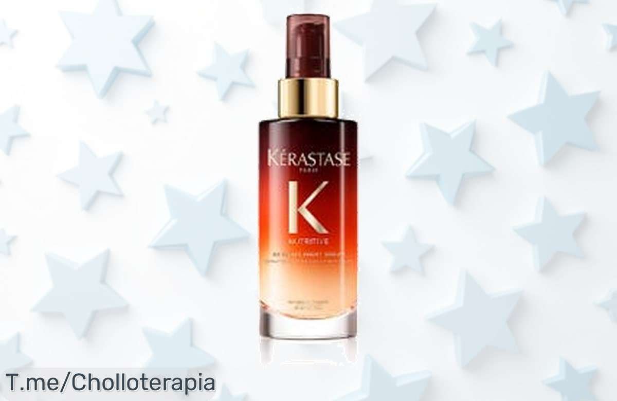 Duerme como un bebé y despierta con cabello espectacular: ¡aprovecha el ofertón del Sérum Nutritivo Nocturno KERASTASE, stock limitado que no puedes dejar pasar!