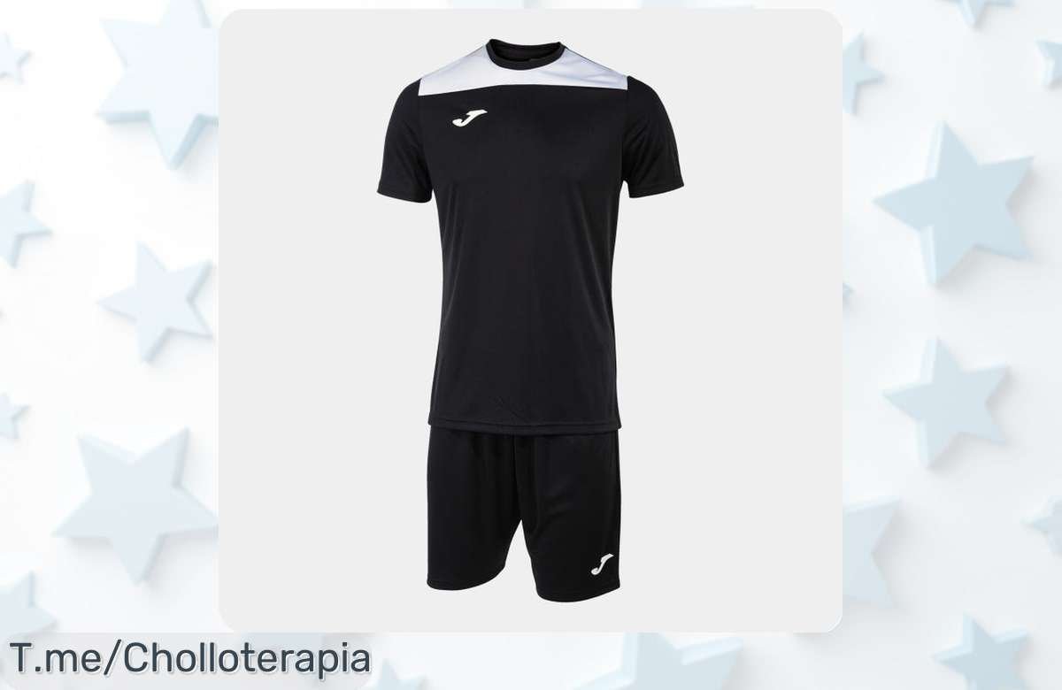 Entrena como un campeón con el Set de Entrenamiento Hombre Joma Phoenix II, ligero y sin complicaciones. ¡Super chollo limitado que no puedes dejar pasar, adquiere el tuyo ya!