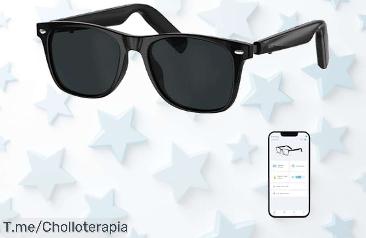 Gafas inteligentes con Bluetooth y asistente AI a un precio loco, aprovechando este ofertón solo por tiempo limitado. ¡No te quedes sin las tuyas, compra ya!