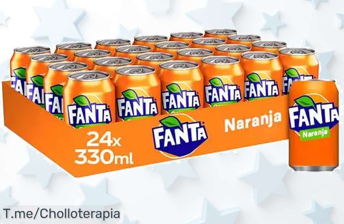 Gran oferta en bebidas: 24 latas de Fanta y Nestea por un precio loco, refresca tus momentos con amigos. ¡Haz tu pedido ya antes de que se agoten!