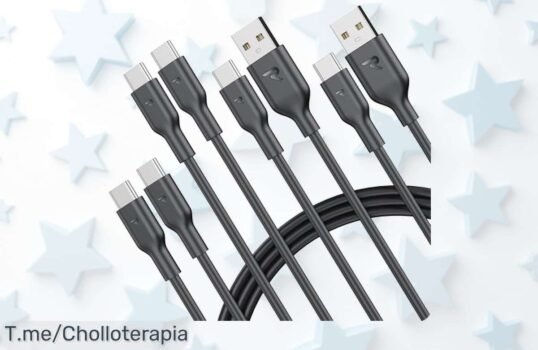 Gran oferta en cables USB C: 4 en 1 por un precio loco, carga rápida y compatible con tus dispositivos ¡No dejes pasar este ofertón, usa el cupón y corre a comprar!