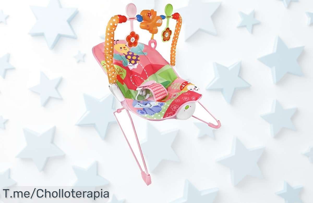 Hamaca 2 en 1 musical: el super chollo para que tu bebé juegue y baile ¡Aprovecha este ofertón único antes de que se agote! Haz feliz a tu pequeño hoy mismo.