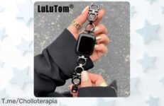 Haz brillar tu Apple Watch con esta correa de metal elegante y moderna, aprovecha el super chollo antes que se agoten ¡Compra ahora y destaca como nunca!