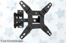 Haz brillar tu TV con el soporte BONTEC, inclinable y giratorio, ¡a un precio loco! No dejes pasar este chollo único Compra ya antes que se agote esta oferta brutal