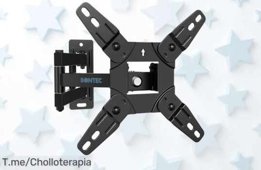 Haz brillar tu TV con el soporte BONTEC, inclinable y giratorio, ¡a un precio loco! No dejes pasar este chollo único Compra ya antes que se agote esta oferta brutal