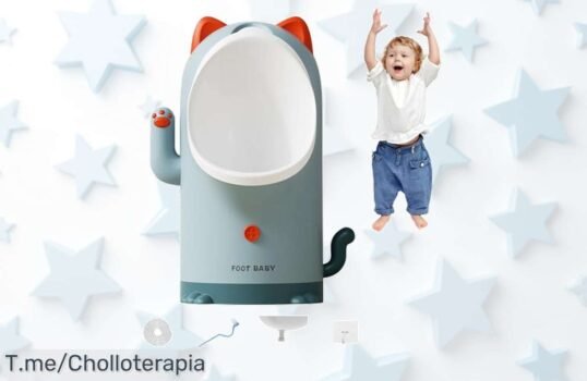 Haz que aprender a ir al baño sea un divertido juego con nuestro orinal ajustable y fácil de limpiar, ¡ofertón único que no puedes dejar pasar! Compra ya antes de que se agote