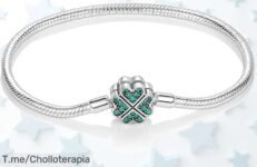 Hazte con la pulsera de plata 925 con corazón y mariposa a un precio loco, ¡elegancia nunca vista! Brilla ahora mismo, oferta limitada que no puedes dejar escapar