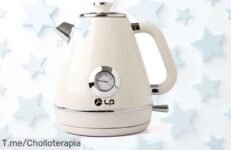 Hervidor de agua caliente en acero inoxidable a precio loco, con doble pared y apagado automático ¡No te quedes sin el tuyo! Aprovecha esta oferta limitada ya mismo