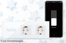 Ilumina tu hogar al instante con el CNBINGO WLAN Dim Switch, controla tus luces con un toque y disfruta de un brillo especial antes de que se agote esta oferta única