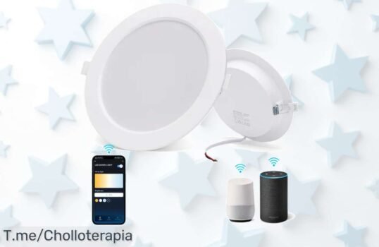 Ilumina tu hogar con el super chollo Aigostar, controla tus luces a la voz y sorprende a todos No dejes pasar este ofertón, ¡stock limitado! Compra ahora y brilla más que nunca