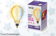 Ilumina tu hogar con el super chollo de bombillas WiZ, ¡dos por uno! Controla la luz desde tu móvil y convierte cualquier momento en una fiesta No te quedes sin ellas, oferta única e ilimitada