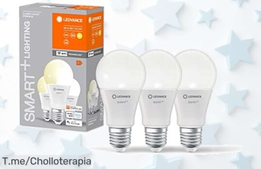 Ilumina tu hogar con este super chollo: Pack de 3 lámparas LED inteligentes que controlas desde tu móvil, ¡aprovecha el ofertón antes de que volen!