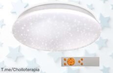 Ilumina tu hogar con la lámpara BKLicht: módala a tu gusto y disfruta de noches acogedoras ¡Precio loco en este ofertón que no puedes dejar pasar, actúa ya!