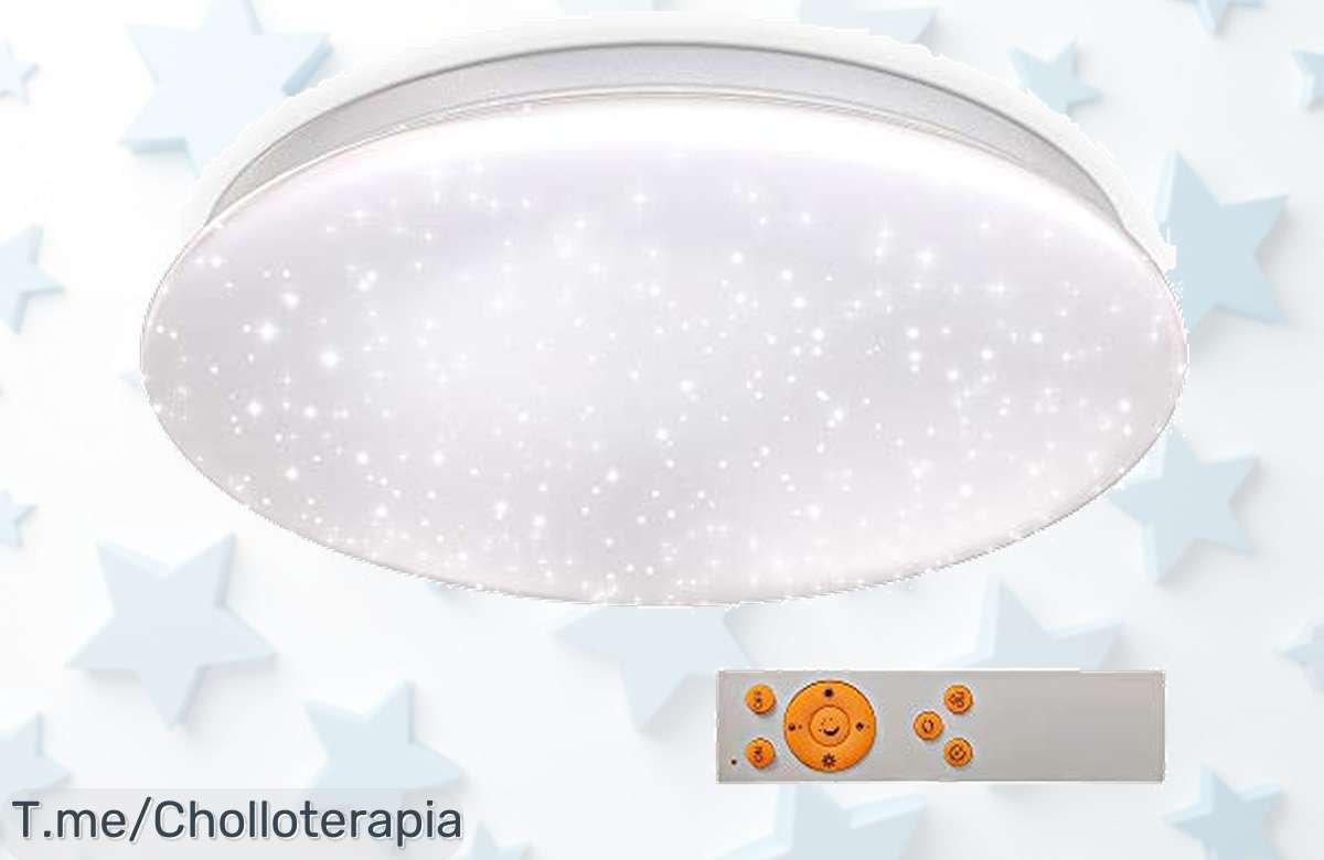 Ilumina tu hogar con la lámpara B.K.Licht: módala a tu gusto y disfruta de noches acogedoras. ¡Precio loco en este ofertón que no puedes dejar pasar, actúa ya!