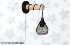 Ilumina tu hogar con la lámpara de pared Monah: diseño único y estilo irresistible, ¡aprovecha este ofertón antes que se agote! Unidades limitadas a precio loco