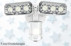 Ilumina tu jardín con el Foco LED Exterior Súper Brillante a un precio loco, disfruta de su luz intensa y dirección ajustable Aprovecha este ofertón antes que se agote ¡Compra ahora!
